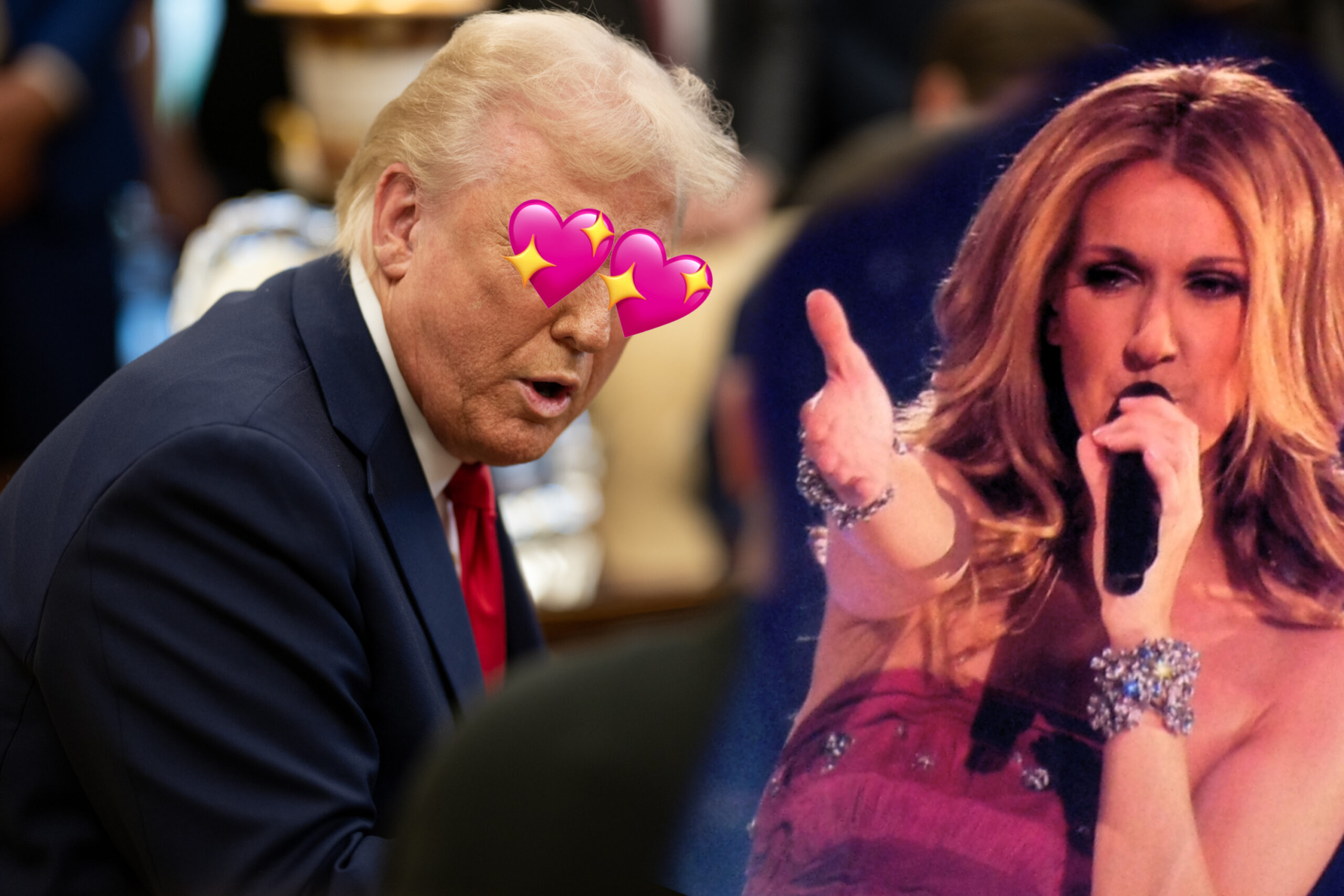 Donald Trump n&rsquo;obtient pas de place pour les concerts de Céline Dion et ordonne l&rsquo;invasion du Canada